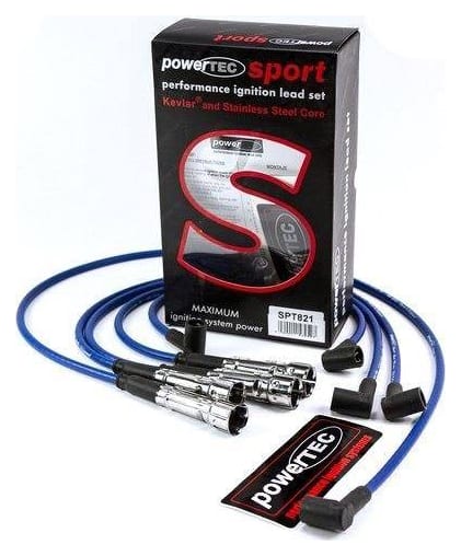 Przewody zapłonowe PowerTEC PORSCHE 924 GT 2.0L 80-86 Czerwone