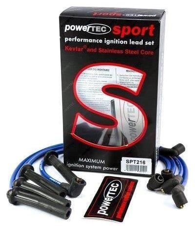 Przewody zapłonowe PowerTEC SAAB 900 II 9000 TURBO 89-98 Niebieskie
