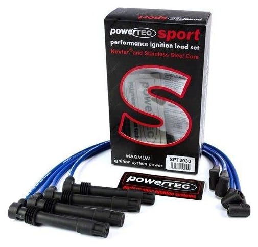 Przewody zapłonowe PowerTEC SEAT LEON AUDI A3 VW GOLF IV BORA 1.8L 96+ Czerwone