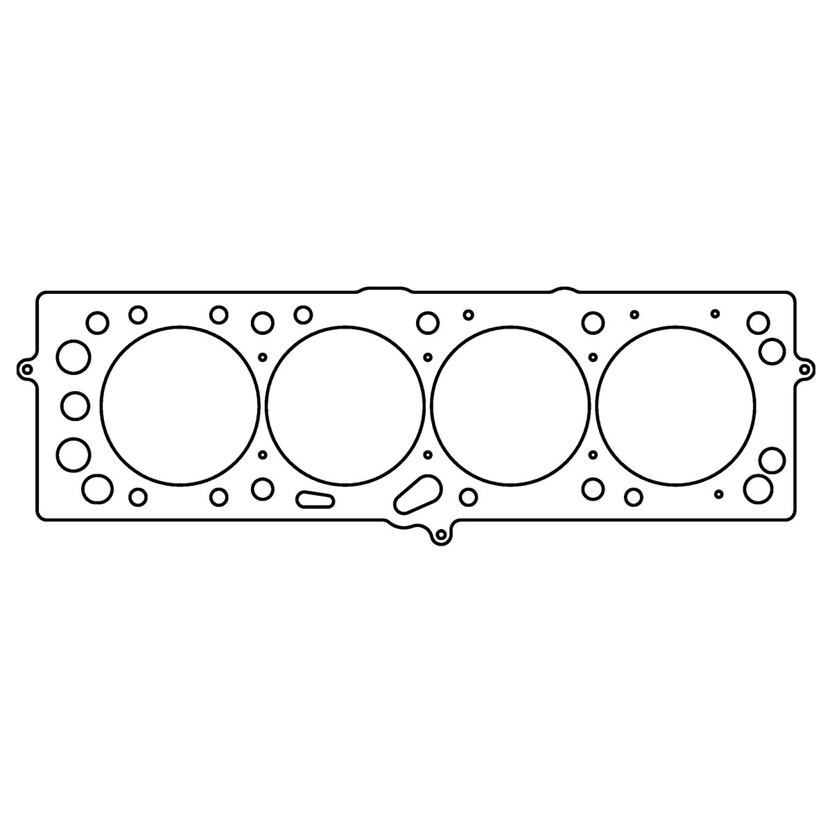 Uszczelka głowicy Opel C16XE/X16XE/X16XEL/Y16XE .092" MLS, 82mm Cometic C4257-092