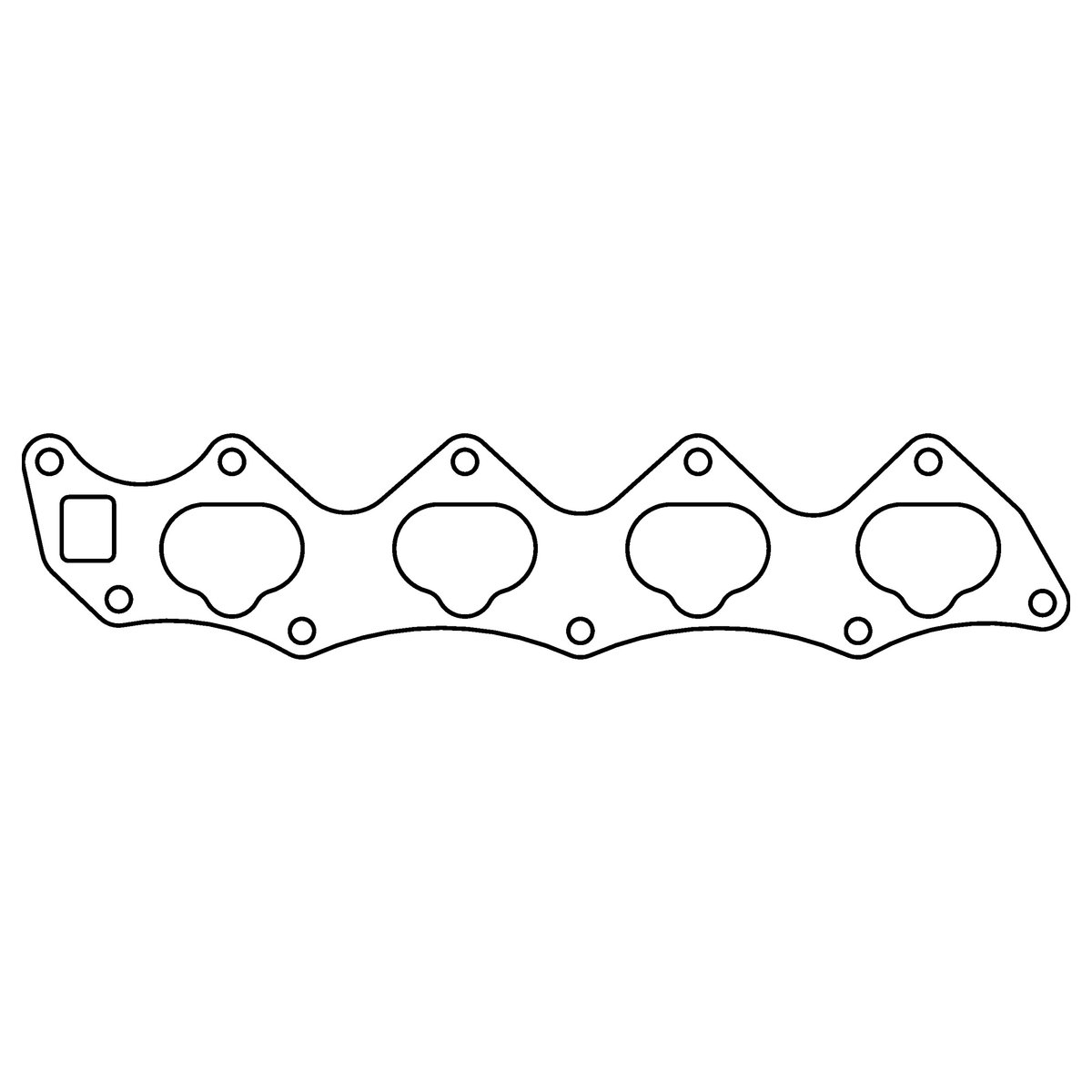 Uszczelka kolektora ssącego Honda D16A1/D16A8/D16A9 Cometic C4707-046