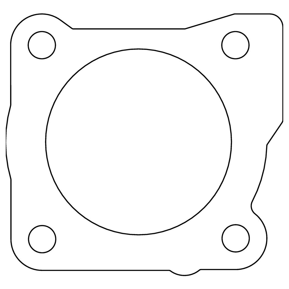 Uszczelka przepustnicy Mitsubishi 4G63/4G63T/6G72/6G72T/6G74 .032" AFM Cometic C4693