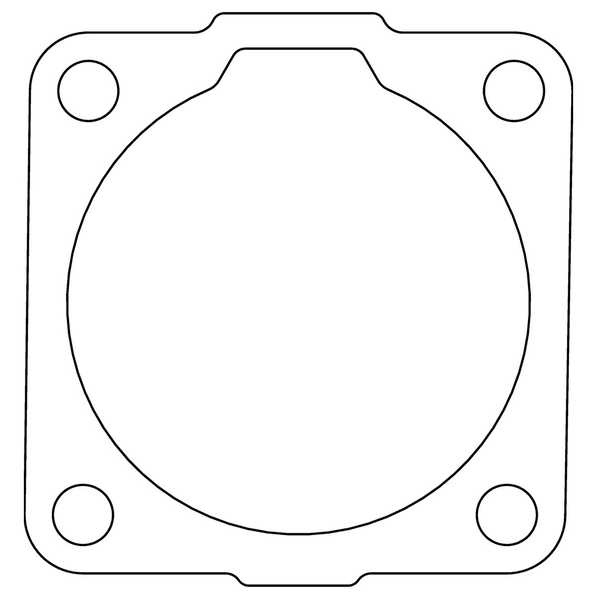 Uszczelka przepustnicy Nissan 1994-2001 SR20DE .032" AFM, S14 Cometic C4754-032
