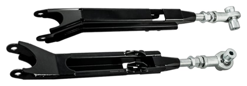 Wahacze BMW E36 E46 Z4 Poprzeczne Górne Regulowane Uniball Black PMC