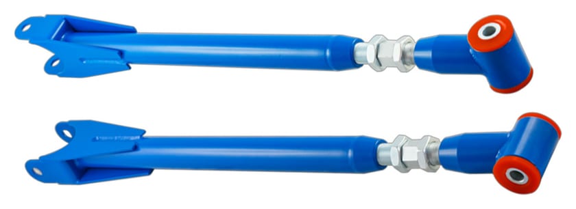 Wahacze BMW E36 E46 Z4 Regulowane Poliuretan 80ShA Blue PMC