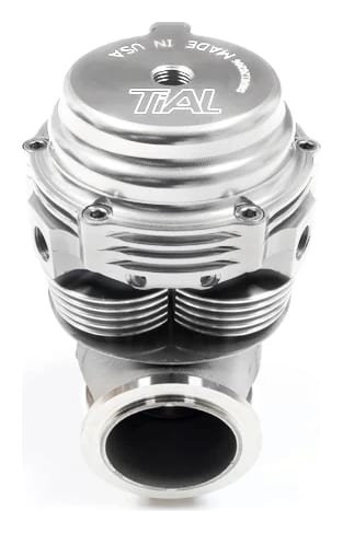 Wastegate zewnętrzny TiAL 38mm 0.3-1.7 Bar Bar MVS-A Srebrny