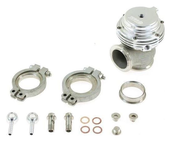 Wastegate zewnętrzny TurboWorks 38mm 1.0 Bar V-Band Srebrny