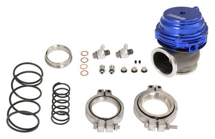 Wastegate zewnętrzny TurboWorks 44mm 1.6 Bar V-Band Niebieski