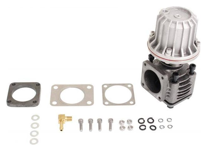 Wastegate zewnętrzny TurboWorks 50mm 0.5 Bar Srebrny
