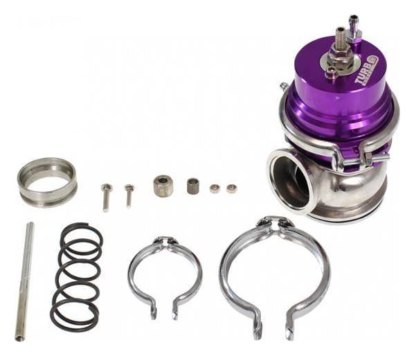 Wastegate zewnętrzny TurboWorks 50mm 1.6 Bar V-Band Fioletowy