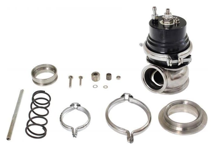Wastegate zewnętrzny TurboWorks 60mm 1.6 Bar V-Band Czarny