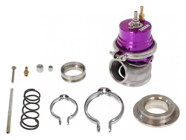 Wastegate zewnętrzny TurboWorks 60mm 1.6 Bar V-Band Fioletowy