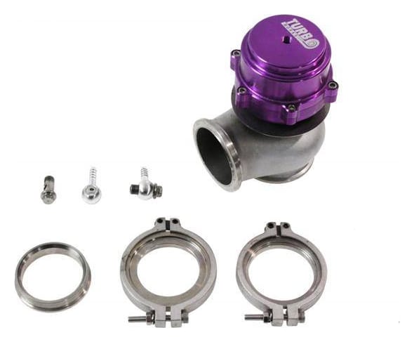 Wastegate zewnętrzny TurboWorks 60mm 2.2 Bar V-Band Fioletowy
