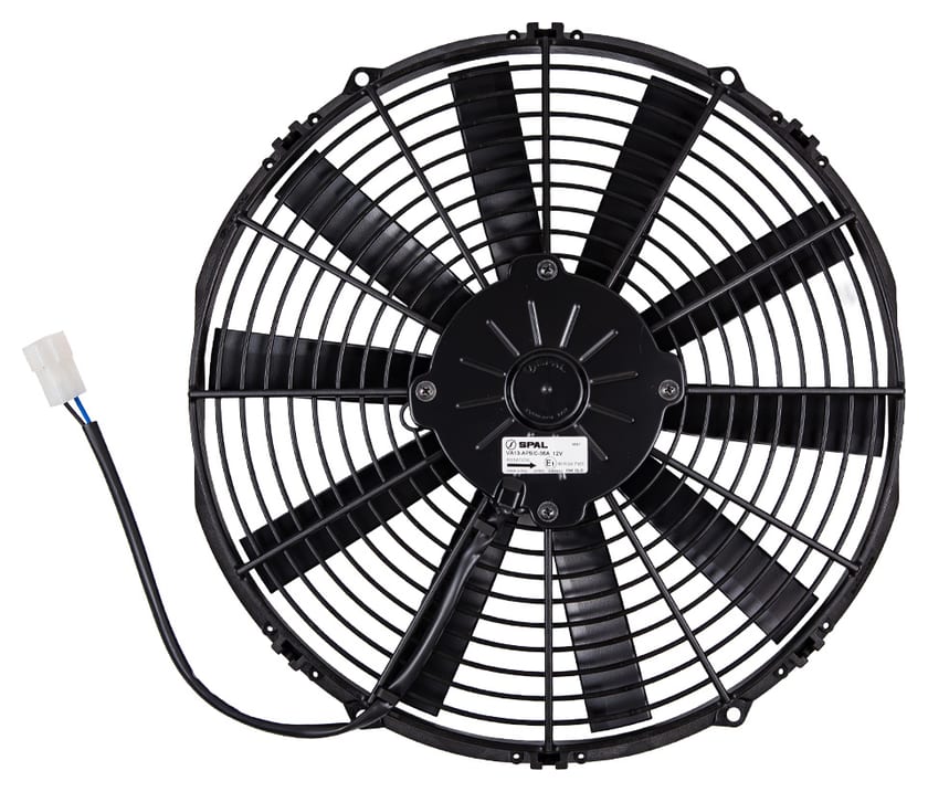 Wentylator Spal 13" 330mm Slim ssący