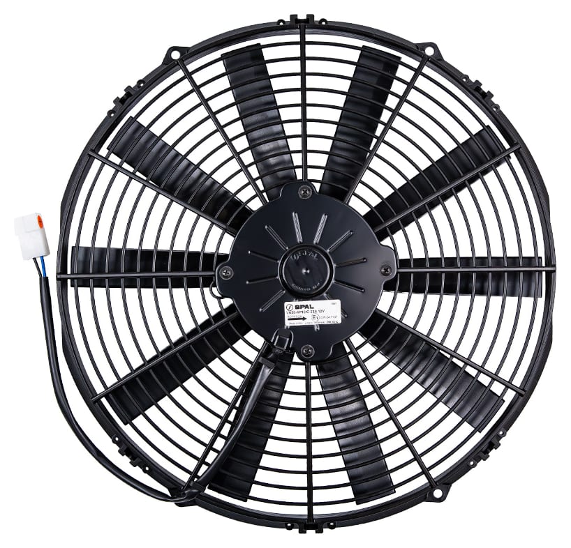 Wentylator Spal 14" 356mm Slim ssący