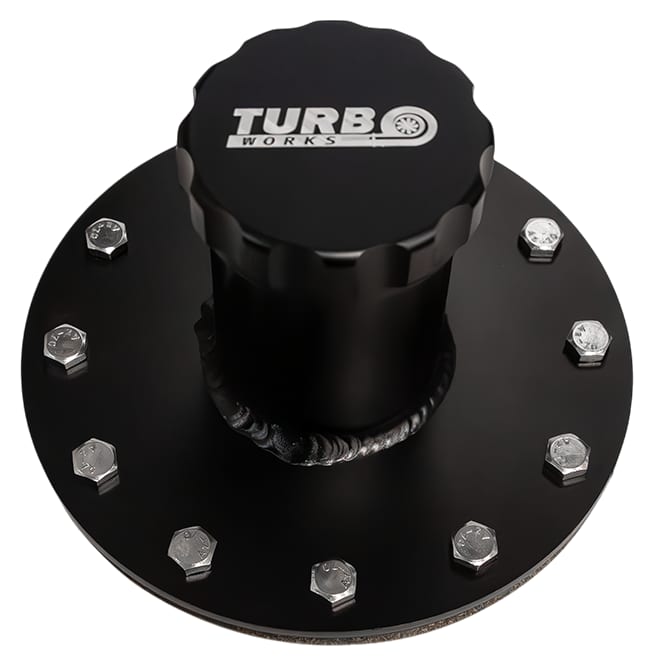 Wlew paliwa TurboWorks Aluminiowy Black