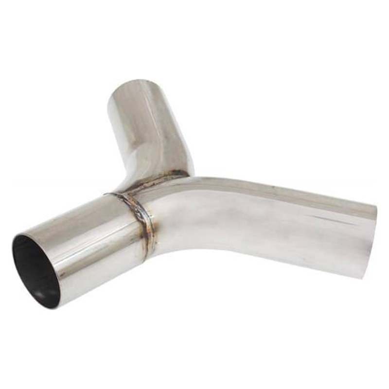 Y-Pipe trójnik wydechu 120st 51/51mm 304SS