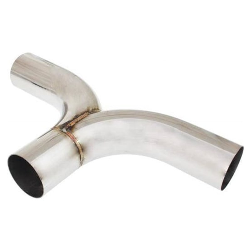 Y-Pipe trójnik wydechu 180st 76/76mm 304SS