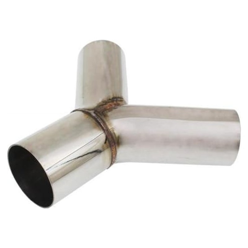 Y-Pipe trójnik wydechu 90st 60/70mm 304SS
