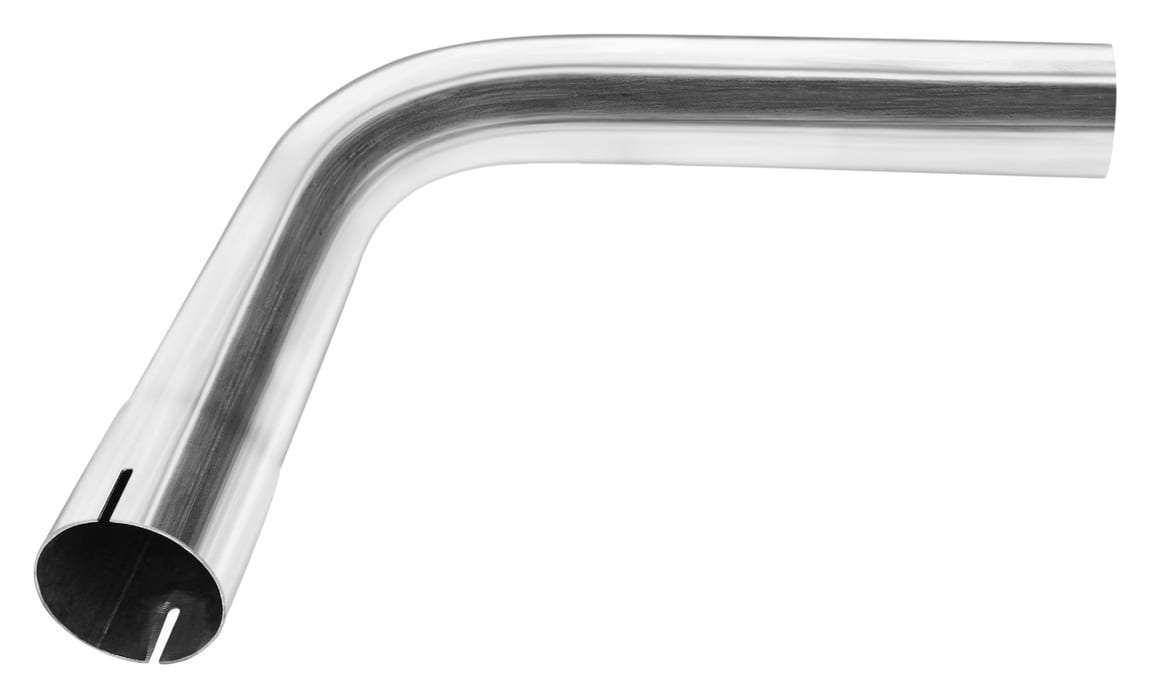 Wydech rura nierdzewka nasuwana 90st 2,75" 61cm