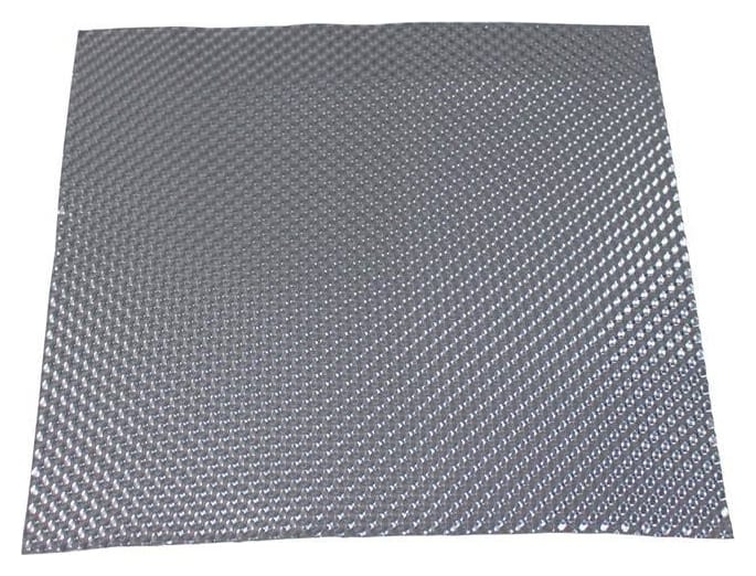 Osłona termiczna 60x60cm 0,5mm TurboWorks wytłaczana z aluminium