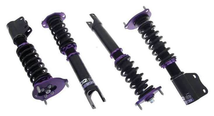 Zawieszenie gwintowane Street D2 Racing MITSUBISHI EVO 7-9 02-08