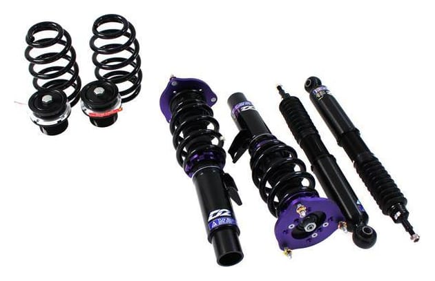 Zawieszenie gwintowane Street D2 Racing VOLKSWAGEN GOLF MK6 2WD 50mm 08-12
