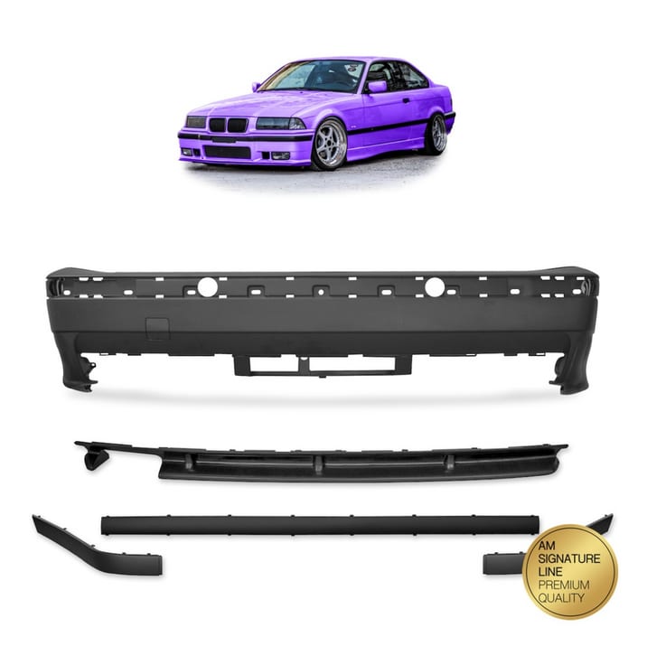 Zderzak BMW 3 E36 Tył z dyfuzorem