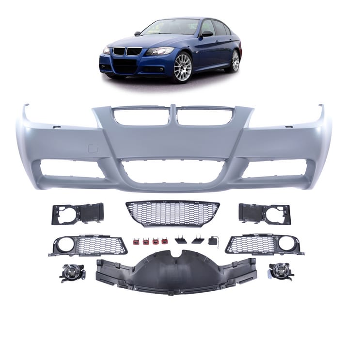 Zderzak BMW 3 E90 E91 Przód SRA Halogen