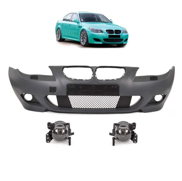 Zderzak BMW 5 E60 E61 Przód SRA Halogen