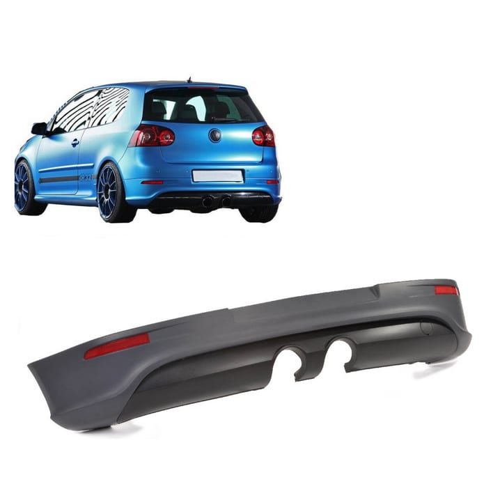 Zderzak Volkswagen Golf V Tył z dyfuzorem