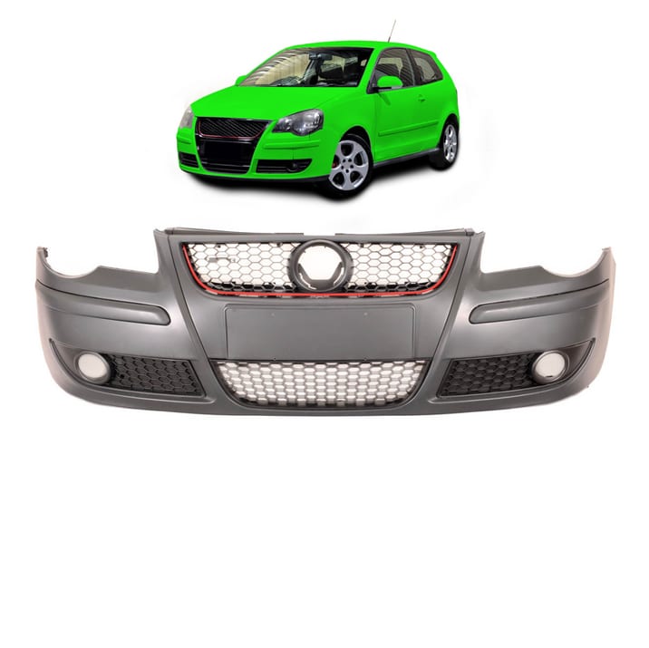 Zderzak Volkswagen POLO IV Facelift Przód Grill