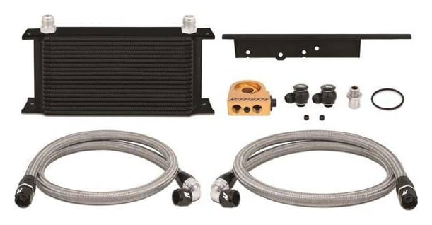 Zestaw Chłodnica Oleju Mishimoto Nissan 350Z 2003-2009 / Infiniti G35 Coupe 2003-2007 Thermostatic Black