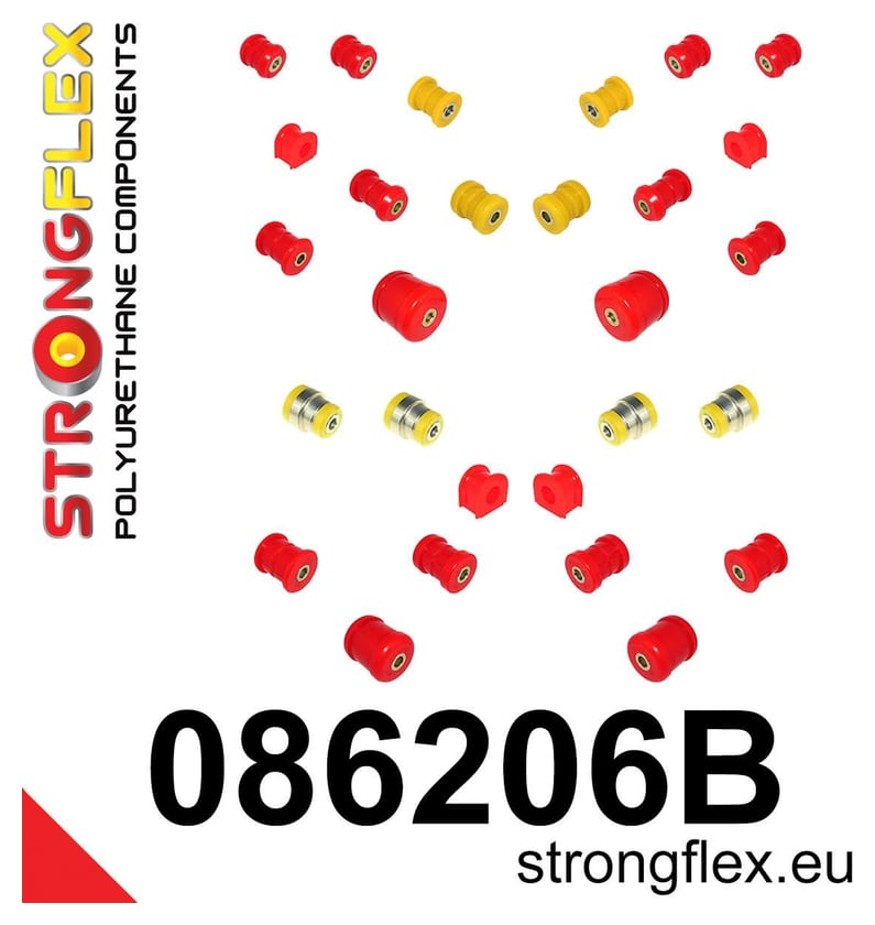 Kompletny zestaw zawieszenia — Honda Prelude V (96-01) BB V (96-01) Type SH