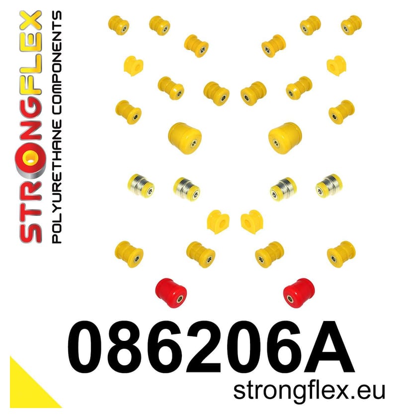 Kompletny zestaw zawieszenia SPORT — Honda Prelude V (96-01) BB V (96-01) Type SH
