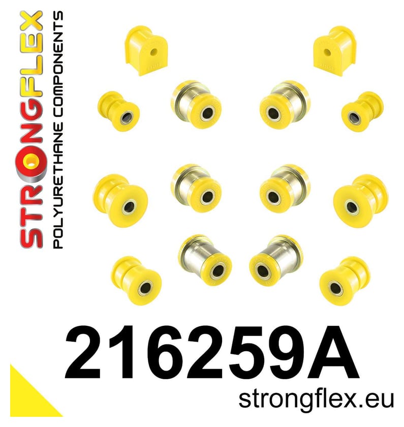 Zestaw zawieszenia tylnego SPORT — Lexus LS I (89-94) XF10